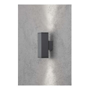 Gnosjö Konstsmide AL Wandleuchte anth-lack/al GU10 halogen 7907-370-3