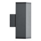 Gnosjö Konstsmide AL Wandleuchte anth-lack/al GU10 halogen 7907-370