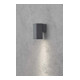 Gnosjö Konstsmide AL Wandleuchte anth-lack/al GU10 halogen 7908-370
