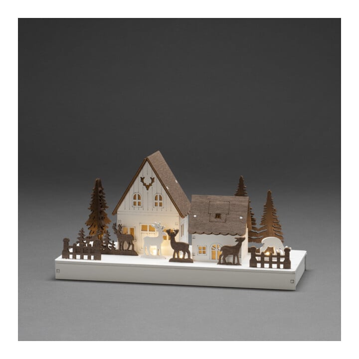 Gnosjö Konstsmide WB LED-Holzsilhouette 3282-210