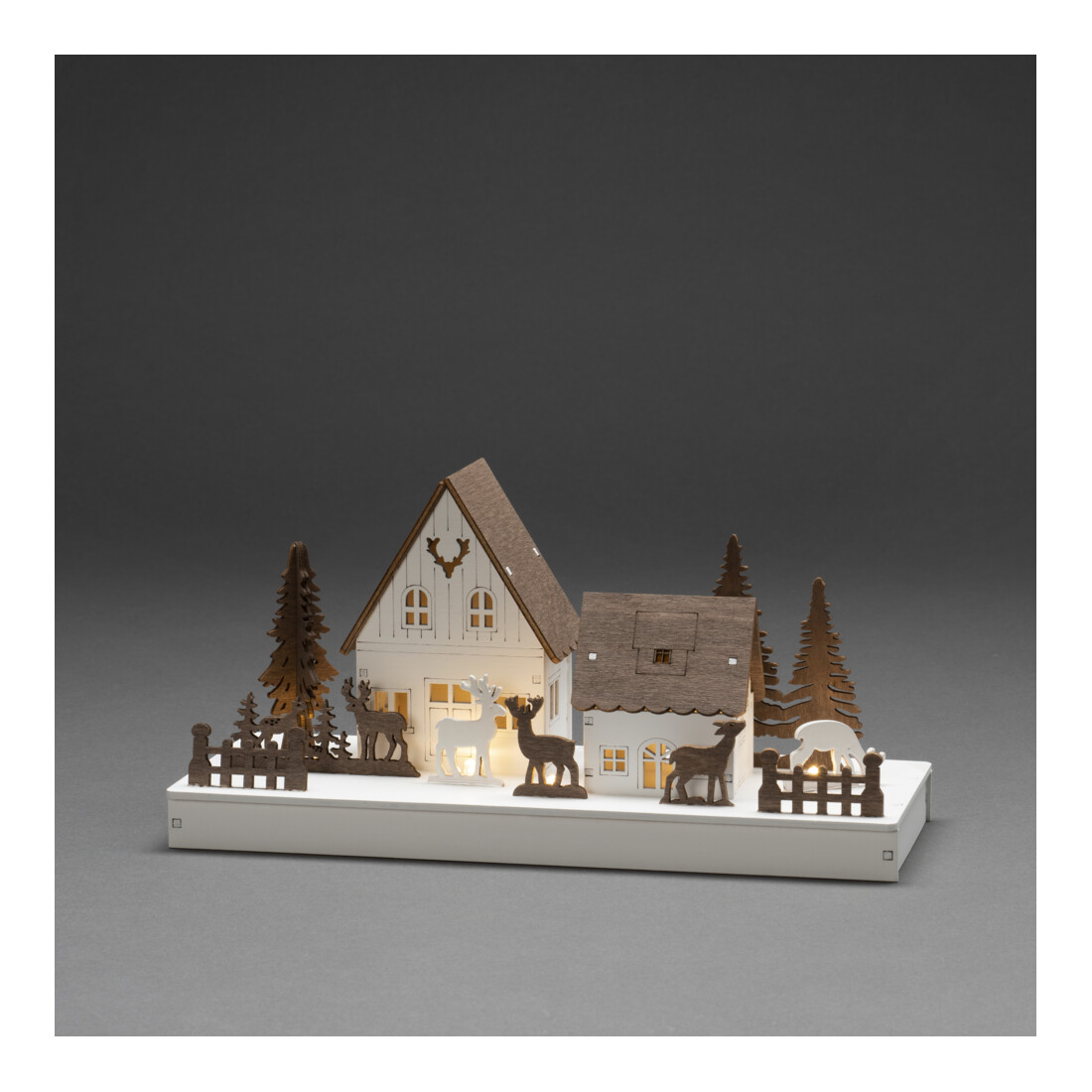 Gnosjö Konstsmide WB LED-Holzsilhouette 3282-210