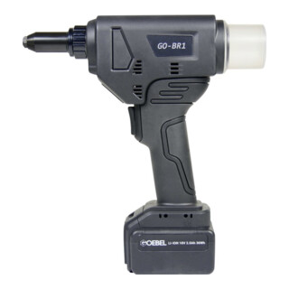 Goebel Akku-Blindnietgerät GO-BR 1 18V 2Ah 36W 3–5mm inkl. Koffer