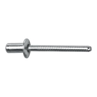 Goebel Blindniet CUP Alu/VA Flachrundkopf 4,0x9,5 mm