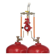 Gok Installation de bouteilles 16 bar 2FL 4 kg/h, 50 mbar