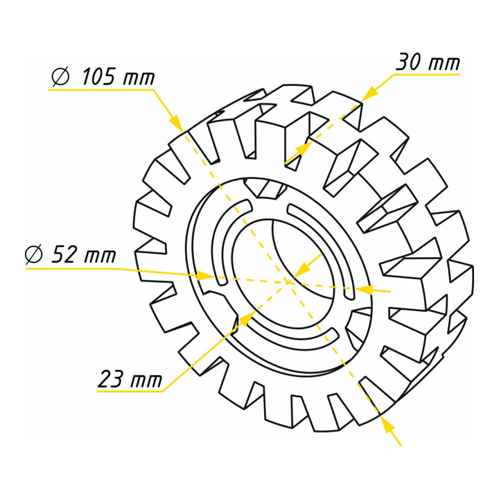 Gomme 9033-6-01/5 HAZET