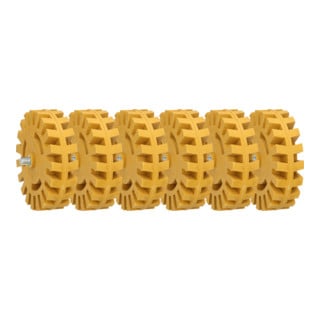 Gomme à lamelles KS Tools, Ø 100 mm, largeur 26,5 mm, paquet de 6