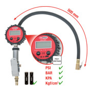 Gonfleur d'air KS Tools à écran digital, profi,0-14bar-2