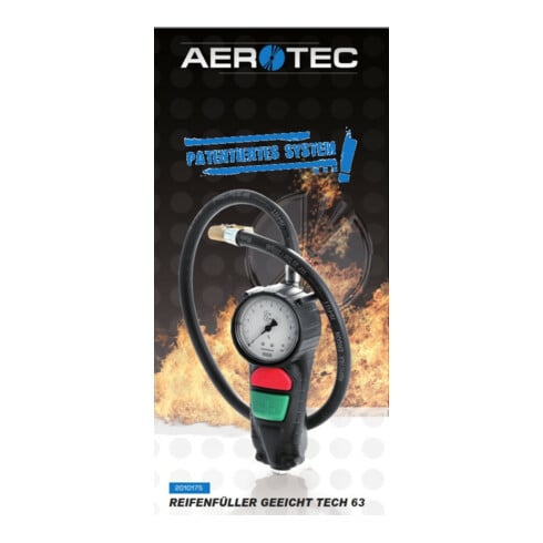 Gonfleur de pneus à air comprimé TECH 63 étalonné AEROTEC