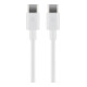 goobay Câble de charge Sync USB-C 1 m blanc