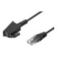 Goobay Câble de connexion TAE-F 3 m, noir, mâle/mâle 51233