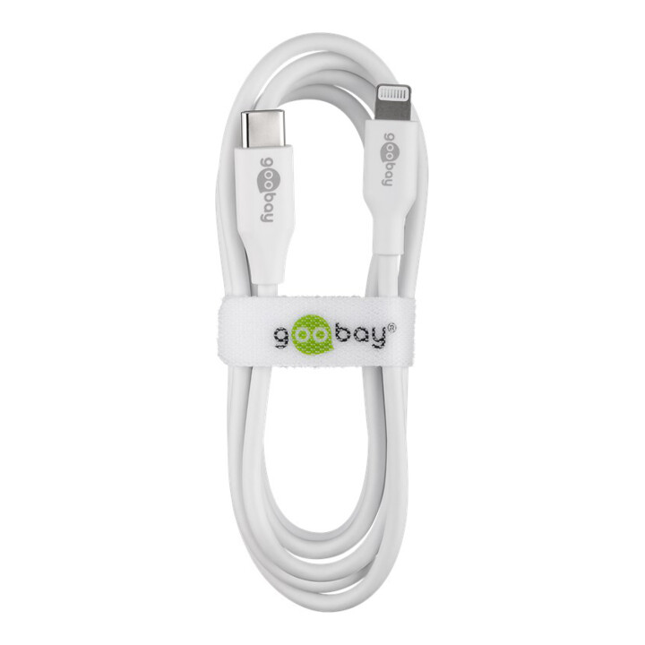 Goobay Câble de synchronisation/charge Lightning-USB-C 2m 39448