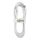 Goobay Câble de synchronisation et charge 39446 Lightning-USB-C 1 m blanc