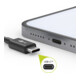 Goobay Câble de synchronisation et charge USB-C 1 m noir 66318
