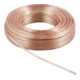 Goobay Câble haut-parleur 10 m 2x4 mm², transparent 67726