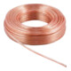 Goobay Câble haut-parleur 10 m LSP 2x2,5 mm², transparent 15130