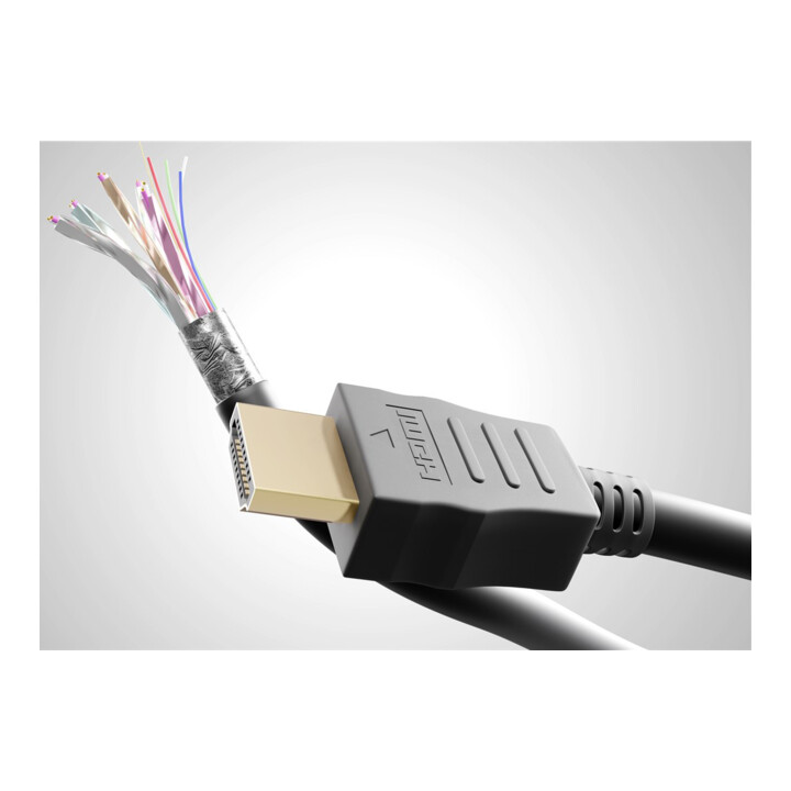 goobay Câble HDMI HighSpeed 3 m noir