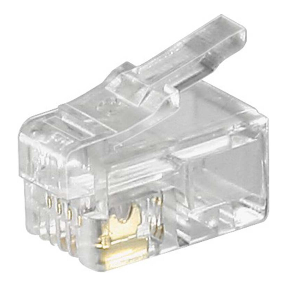 Goobay Câble plat RJ10, fiche 4 pôles 50249