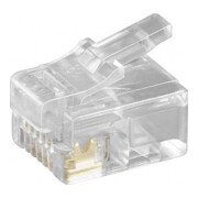 Goobay Câble plat RJ12, fiche mâle, 6 pôles, 50251-1