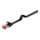 Goobay Câble plat U/FTP Cat6 noir 5m 94235