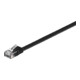 Goobay Câble plat U/UTP Cat6 noir 20,0 m 95385