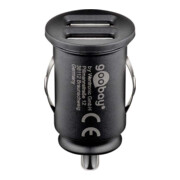 Goobay Chargeur voiture double USB 2,4A 44177-1