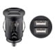 Goobay Chargeur voiture double USB 2,4A 44177