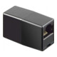Goobay Coupler ISDN RJ45 noir, Bu/Bu 50260