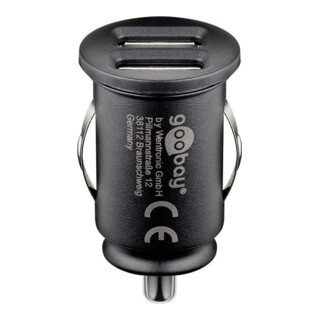 Goobay Dual USB-KFZ-Ladegerät 2.4A 44177
