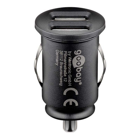 Goobay Dual USB-KFZ-Ladegerät 2.4A 44177