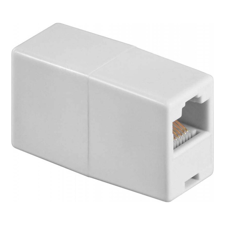 Goobay ISDN RJ45 Kupplung ws,Bu/Bu 93058
