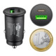 goobay KFZ-Schnellladegerät Dual-USB C 12/24V 59521