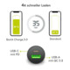 goobay KFZ-Schnellladegerät Dual-USB C 12/24V 59521