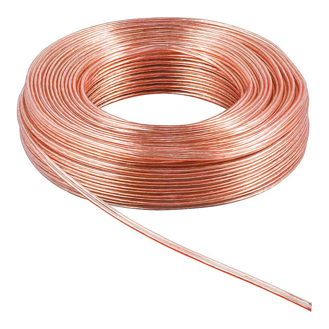 Goobay Lautsprecherkabel 10m LSP 2x1,5qmm,transp. 15126