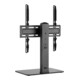 Goobay Pied de support TV Basic Fix 58524 compact avec gestion des câbles