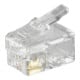 Goobay RJ10-Stecker Flachkabel St,4polig 50249