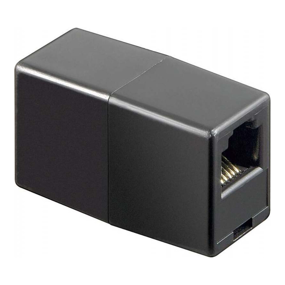Goobay RJ12 coupleur noir, Bu/Bu 50592