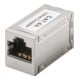 goobay RJ45 Modularkupplung Cat6a 2xRJ45-Buchse (8P8C) 72499