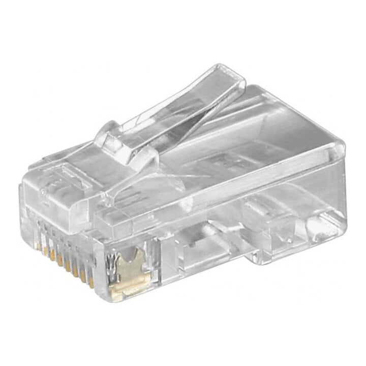 Goobay RJ45-Stecker Flachkabel St,8polig 50252