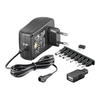 Goobay Schaltnetzteil 1500mA stabilisiert 3-12V 64569
