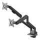 goobay Support double moniteur Pro 70814 réglable en hauteur pivotant
