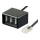 Goobay TAE Adapter NFN-RJ45 0,2m,sw,St/Bu 68024