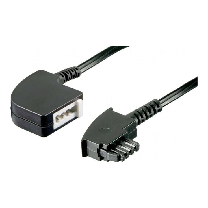 Goobay TAE-F Verlängerung 10m,sw,St/Bu 50275