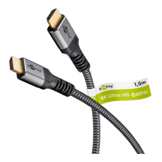goobay Ultra High-Speed HDMI-Kabel 8K 60Hz St/St Typ A 65260