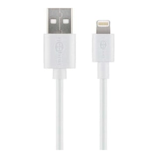 Goobay USB-Daten-/Ladekabel Apple f.iPod/iPhone..1m,ws 54600