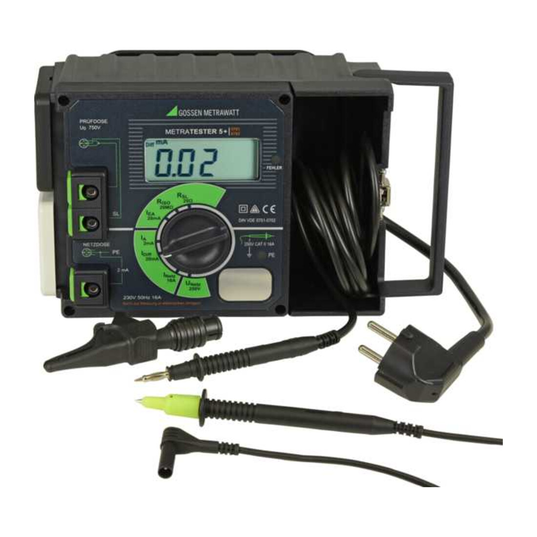 Gossen Metrawatt Appareil de test DIN VDE 0701-0702 METRATESTER 5+