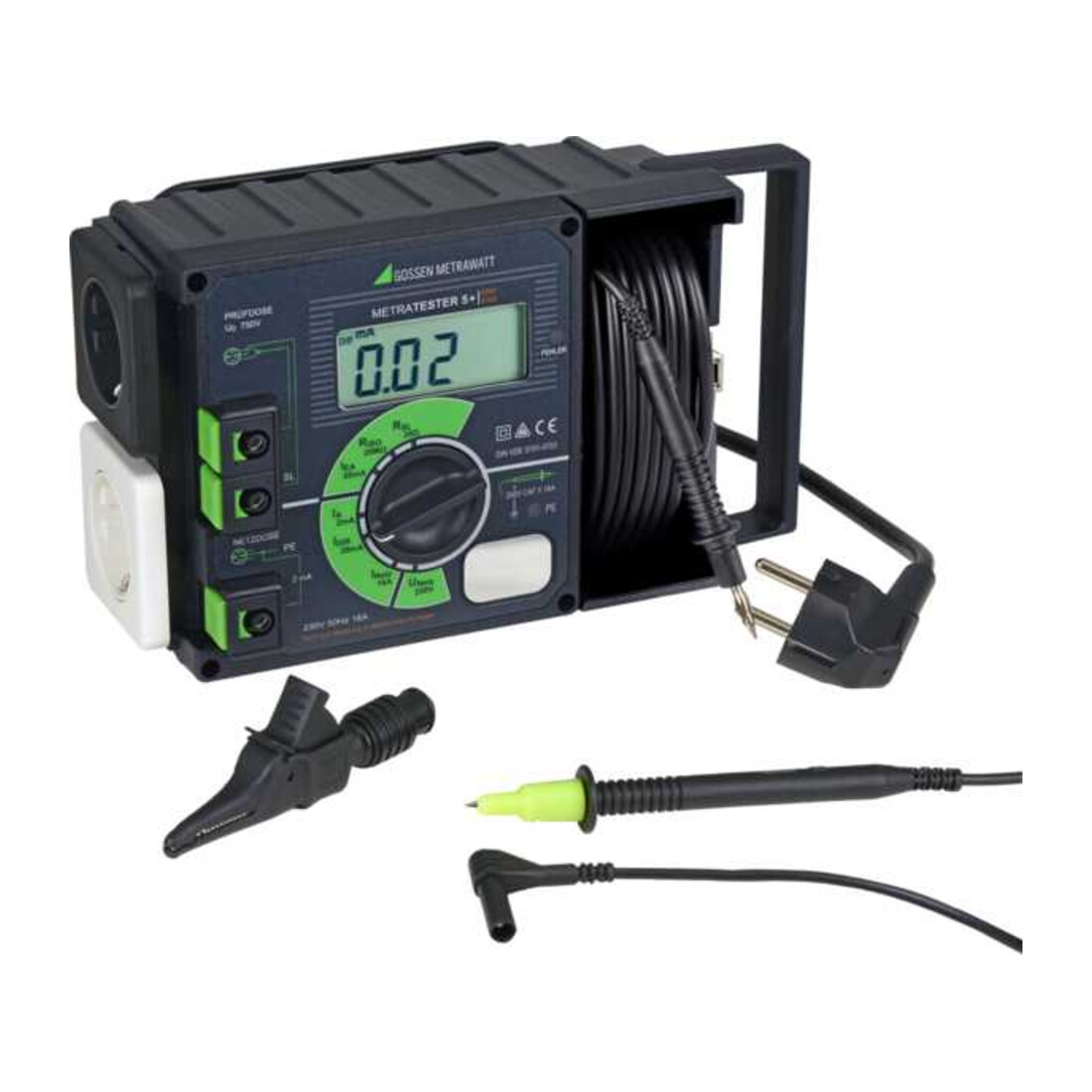 Gossen Metrawatt Prüfgerät DIN VDE 0701-0702 METRATESTER 5+