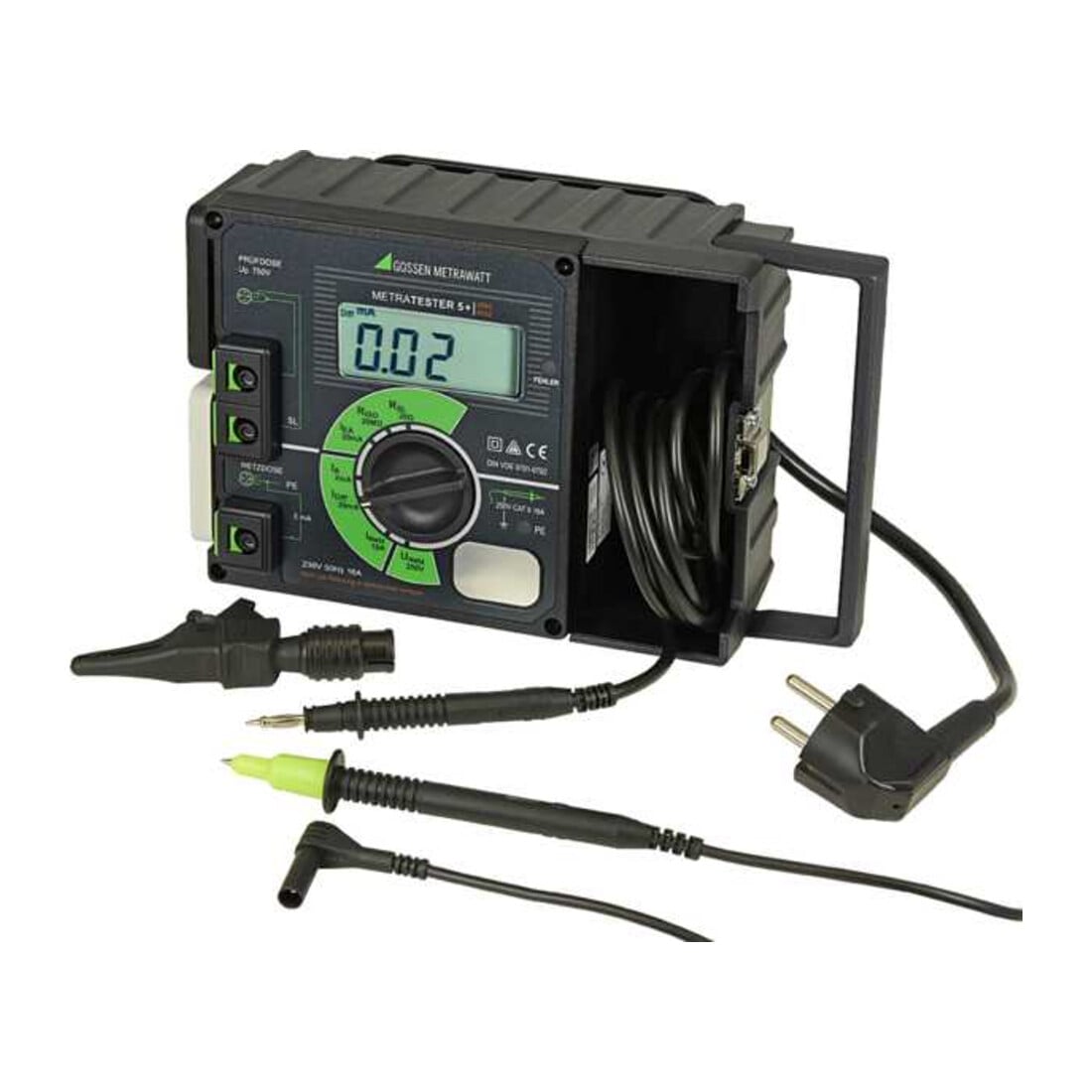 Gossen Metrawatt Prüfgerät DIN VDE 0701-0702 METRATESTER 5+