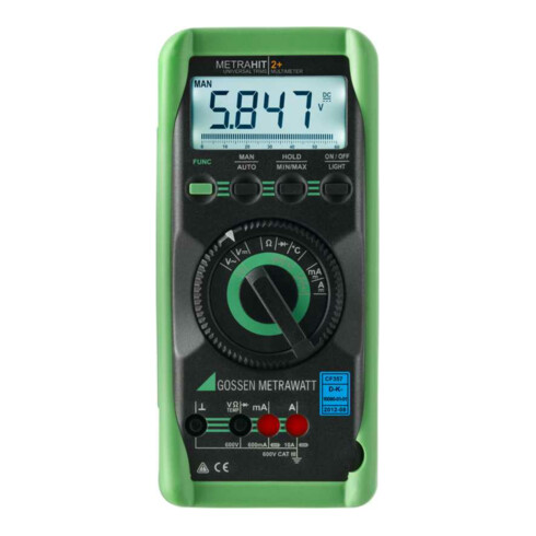 Gossen Metrawatt TRMS Multimeter mit 6000 Digits METRAHIT 2+