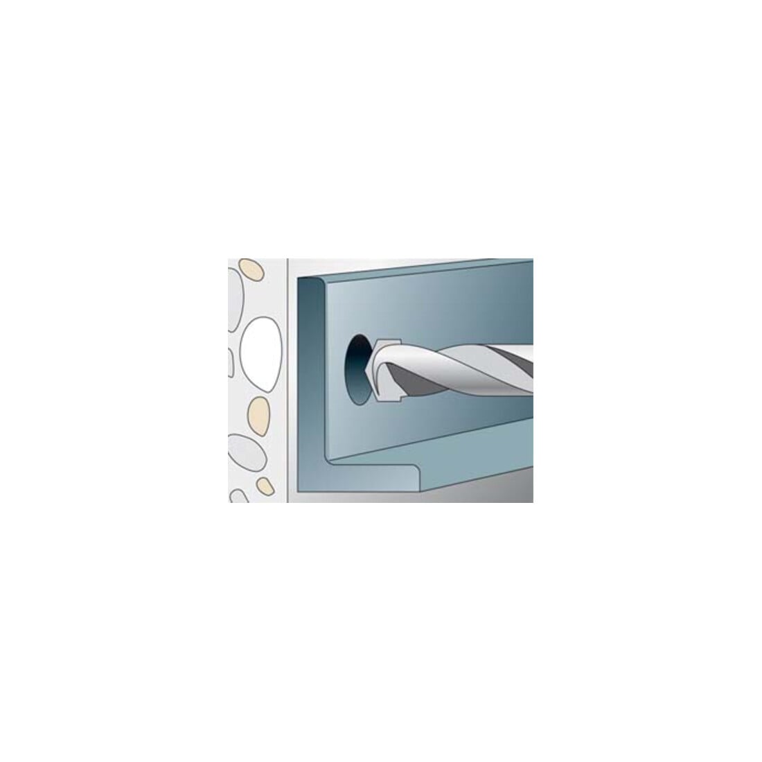 Goujon d’ancrage fischer FAZ II 10/50 en acier électrozingué
