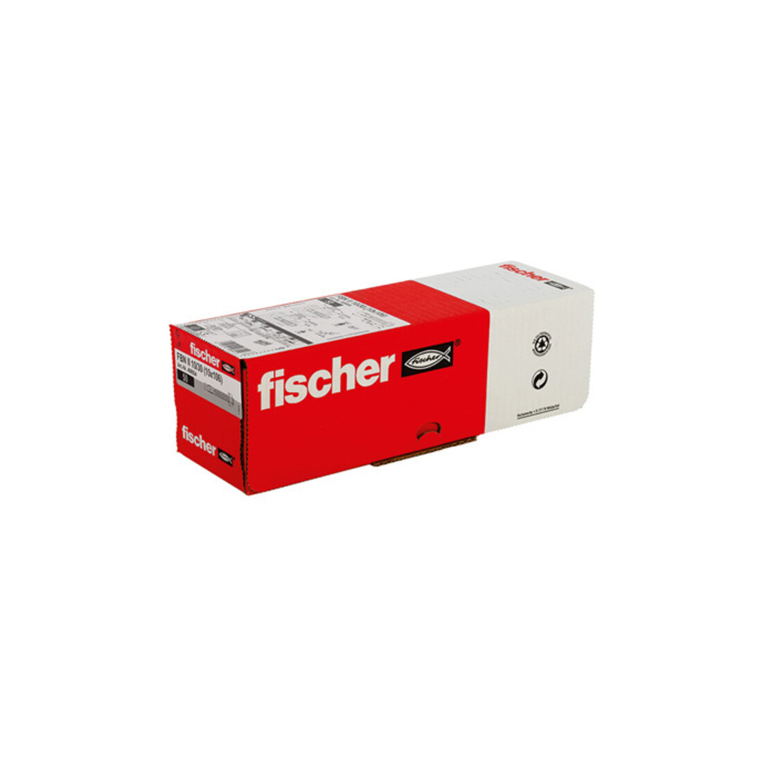 Goujon FBN II 10/30 en acier électrozingué fischer